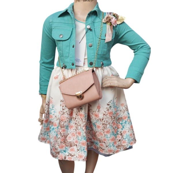 Robes chicca pour felles تنورات شيكا للأناقة للفتيات الصغيرات – Image 3