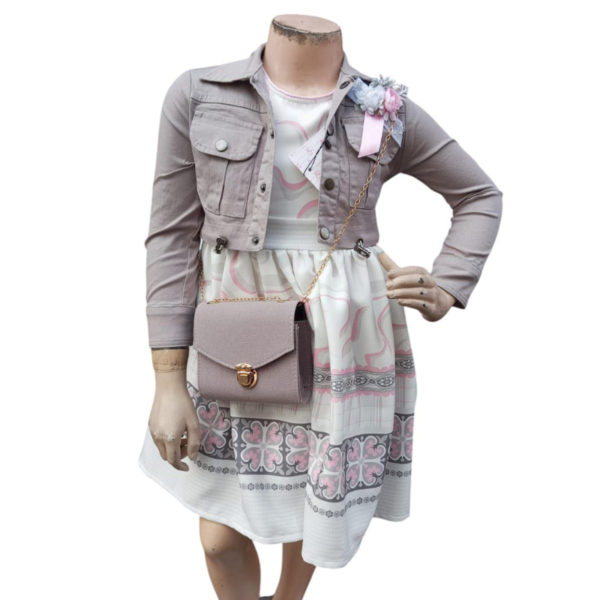 Robes chicca pour felles تنورات شيكا للأناقة للفتيات الصغيرات – Image 4